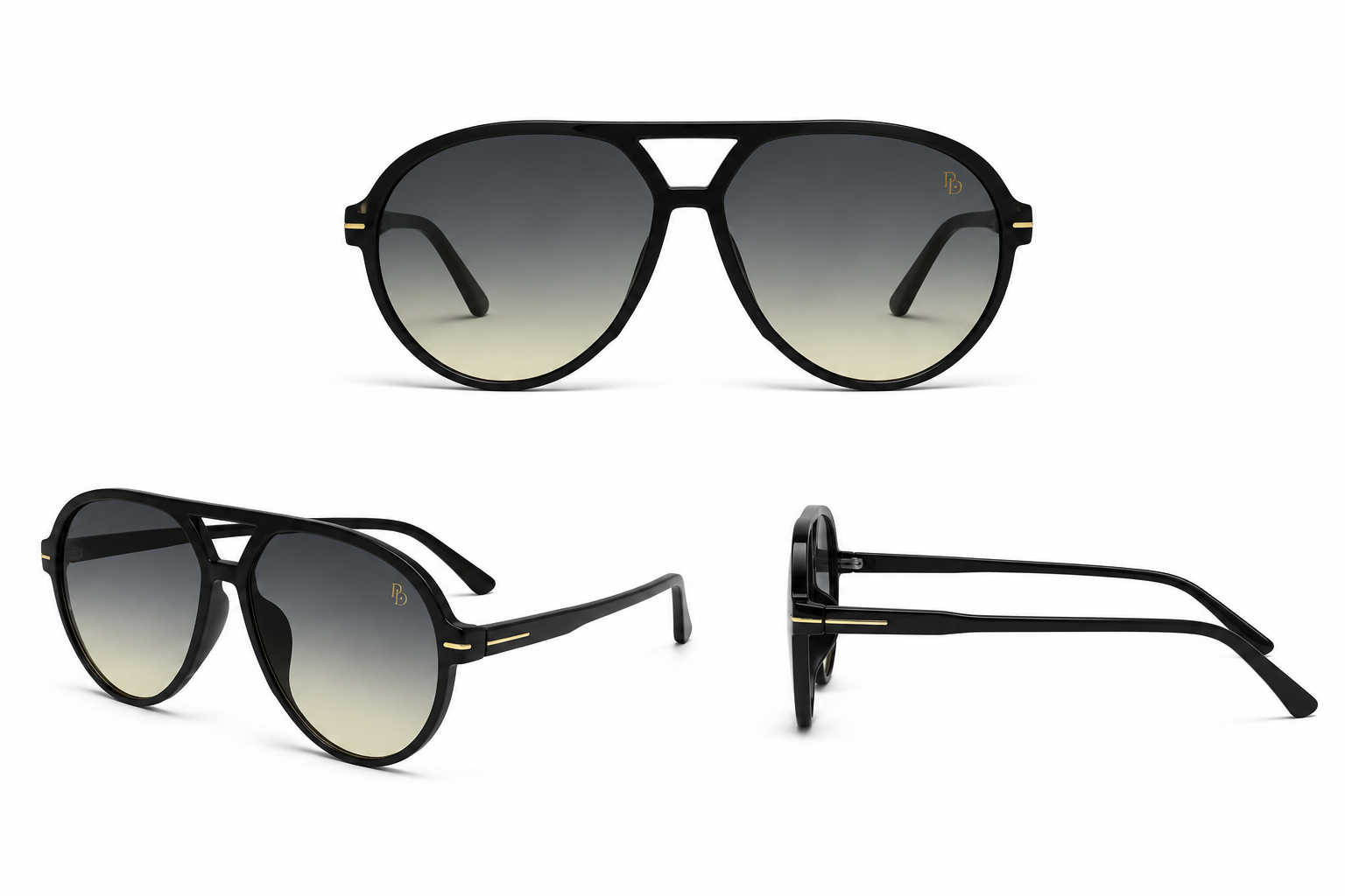 Óculos de Sol Aviador Oversized